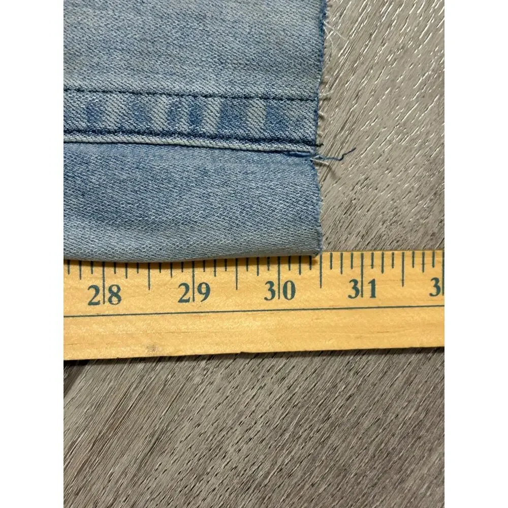 True Religion Light Wash Geno Relaxed Slim Jeans Retro Y2K Skater - Men’s 40x30